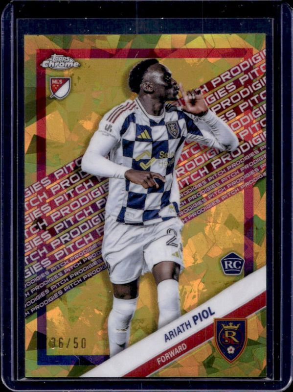2025 Topps Chrome MLS Sapphire Edition #194 Gold