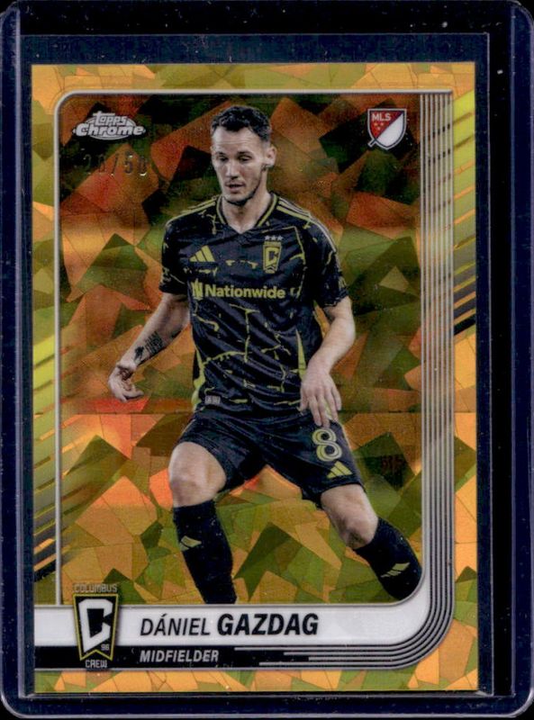 2025 Topps Chrome MLS Sapphire Edition #115 Gold