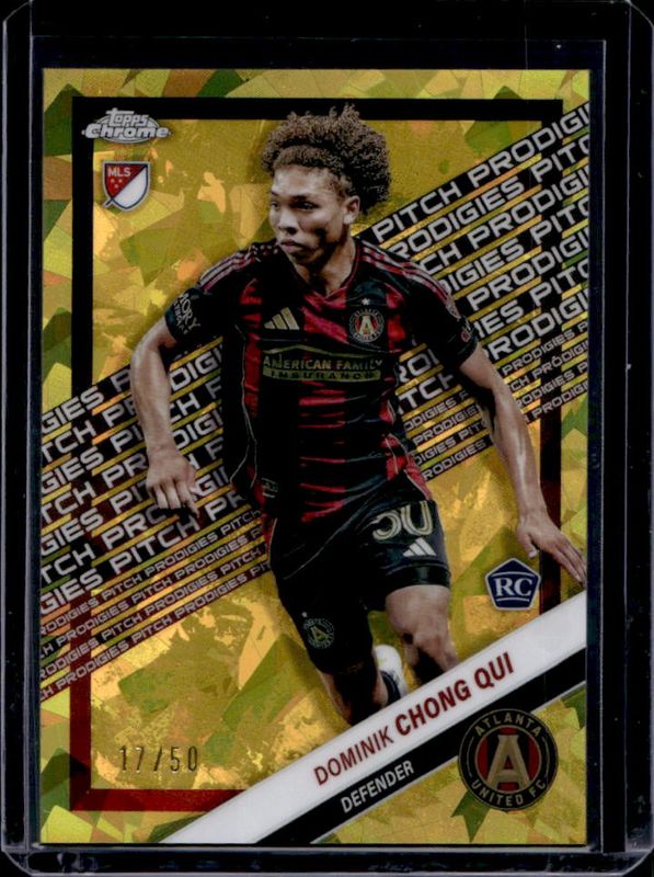 2025 Topps Chrome MLS Sapphire Edition #177 Gold