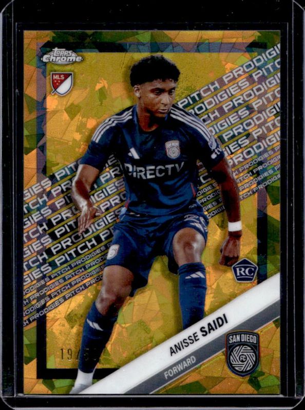 2025 Topps Chrome MLS Sapphire Edition #198 Gold