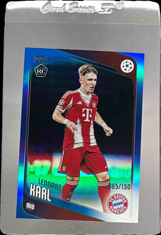 2025 Topps UEFA Club Competitions #187 Blue Foil /150