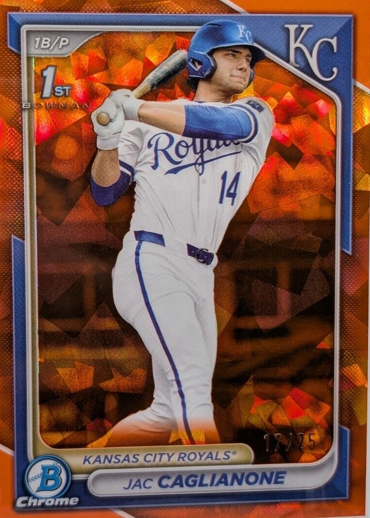 Jac Caglianone 2024 Bowman Draft Sapphire Edition #BDC-8 Chrome