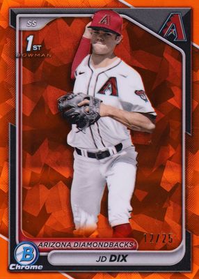 JD Dix 2024 Bowman Draft #CPA-JD Chrome DP Auto (1st) Price