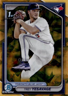 2024 Bowman Draft Sapphire Edition #BDC-92 Chrome - Gold /50 (1st)