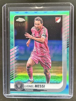 2025 Topps Chrome MLS #10 Aqua Refractor /199