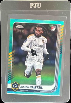 2025 Topps Chrome MLS #114 Aqua Refractor /199