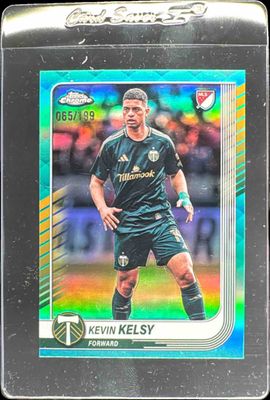 2025 Topps Chrome MLS #103 Aqua Refractor /199