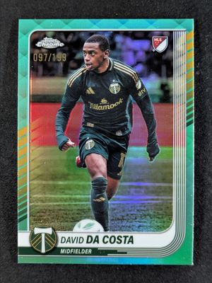 2025 Topps Chrome MLS #76 Aqua Refractor /199