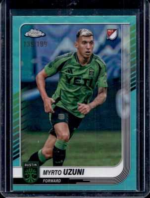 2025 Topps Chrome MLS #174 Aqua Refractor /199