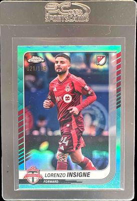 2025 Topps Chrome MLS #24 Aqua Refractor /199