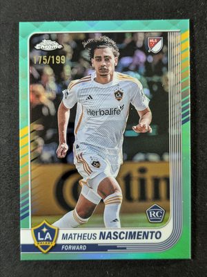 2025 Topps Chrome MLS #73 Aqua Refractor /199