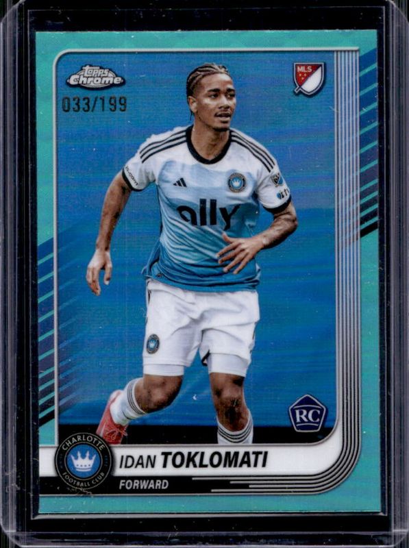 2025 Topps Chrome MLS #101 Aqua Refractor /199