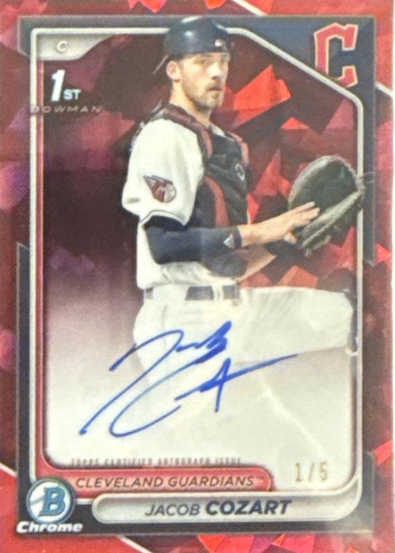 2024 Bowman Draft Sapphire Edition #CPA-JCO Chrome Prospect Auto - Red /5 (1st)