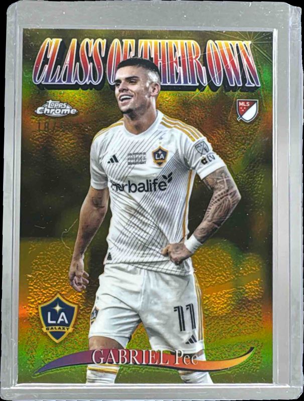 2025 Topps Chrome MLS #CO-18 Class of Their Own - Gold Refractor /50