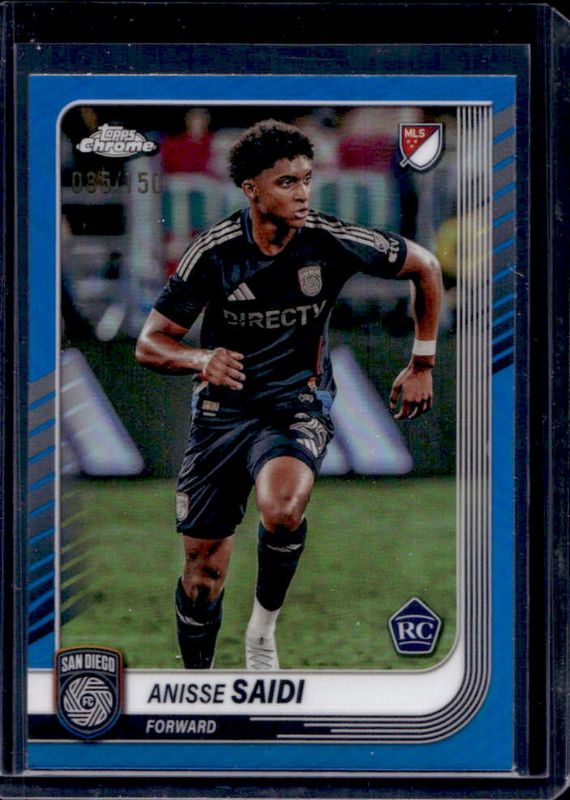 2025 Topps Chrome MLS #130 Blue Refractor /150