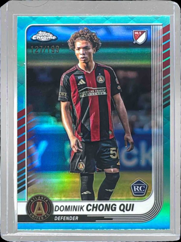 2025 Topps Chrome MLS #71 Aqua Refractor /199