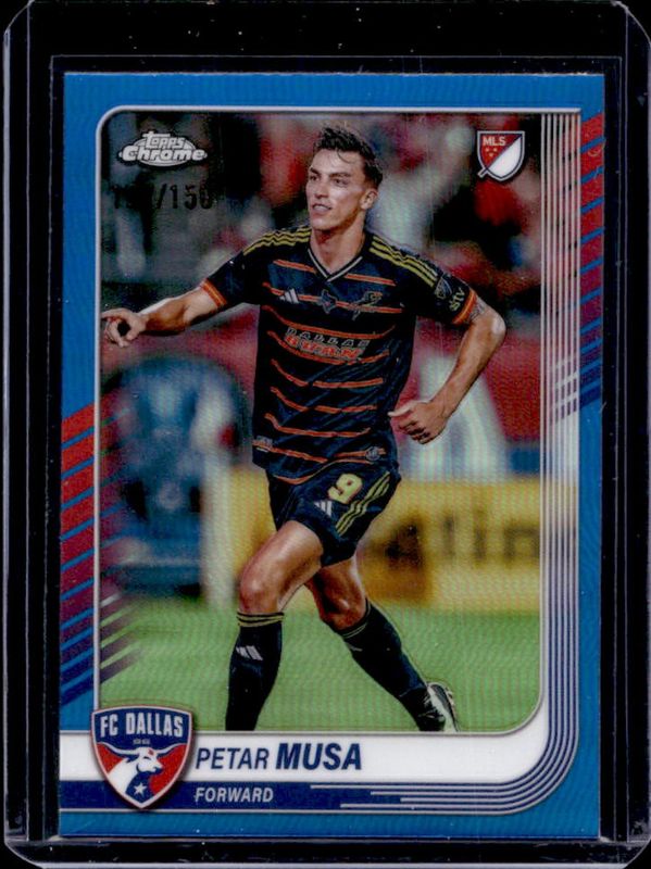 2025 Topps Chrome MLS #61 Blue Refractor /150