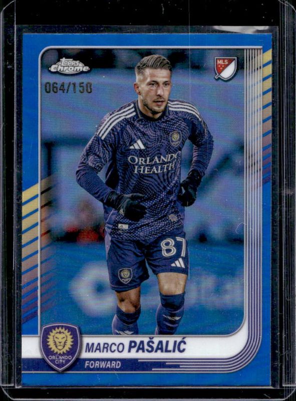 2025 Topps Chrome MLS #113 Blue Refractor /150