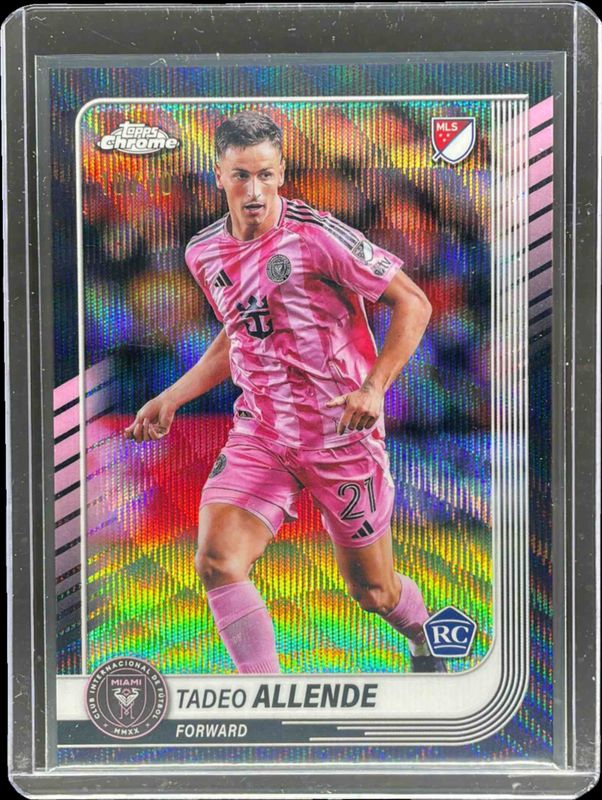 2025 Topps Chrome MLS #28 Black Wave Refractor /10