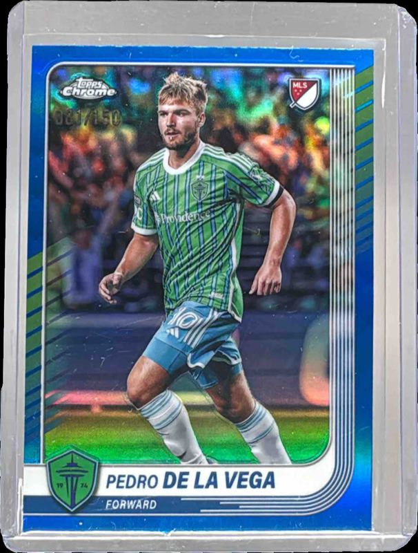 2025 Topps Chrome MLS #166 Blue Refractor /150