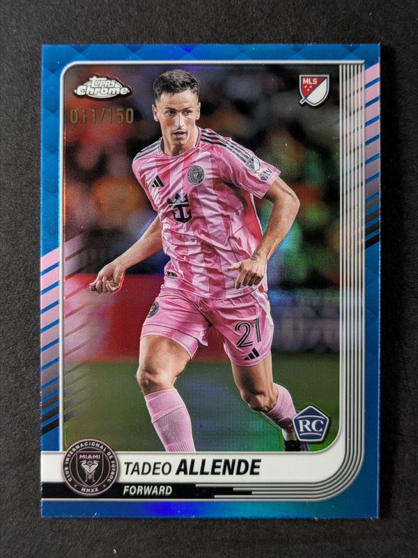 2025 Topps Chrome MLS #28 Blue Refractor /150