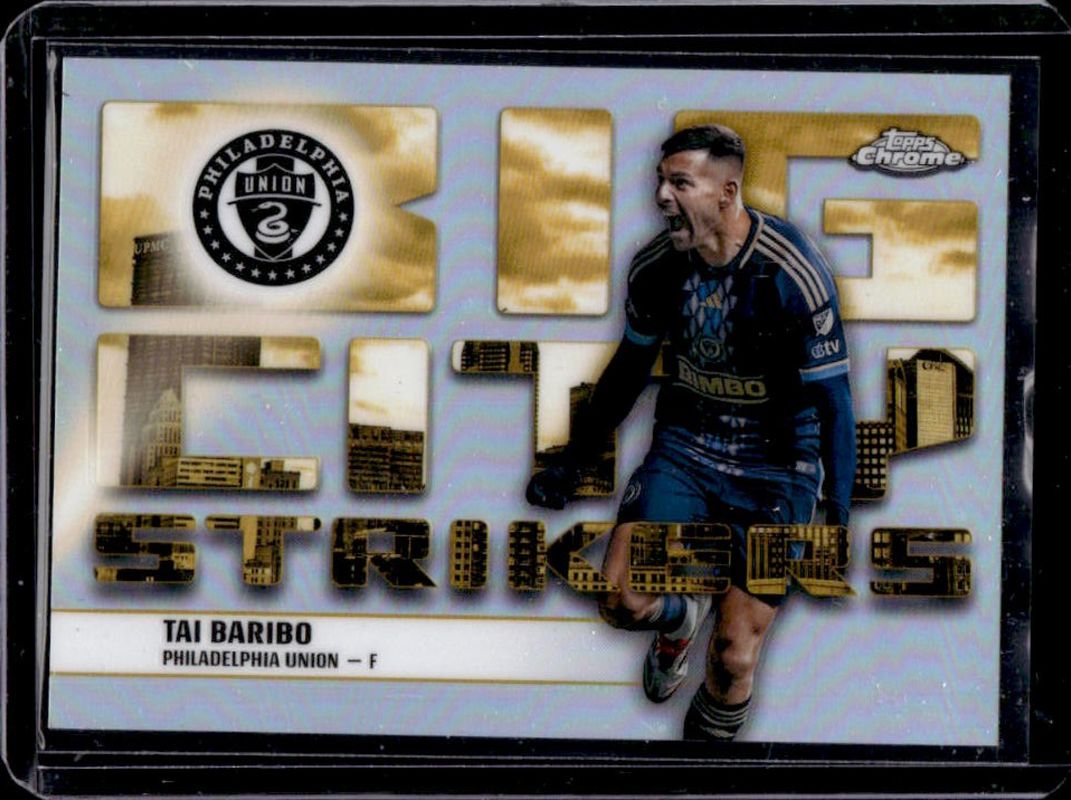 2025 Topps Chrome MLS #SK-15 Big City Stickers – Skylight Variation
