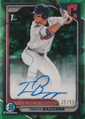 topps Chrome bowman Draft トラビスバザーナ 直筆サイン 2025 Bowman Chrome Travis Bazzana Very Important Prospects