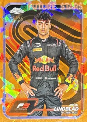 2024 Topps Chrome Formula 1 Sapphire Edition #45 Orange /25