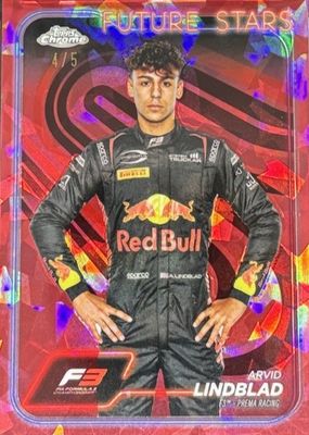 2024 Topps Chrome Formula 1 Sapphire Edition #45 Red /5