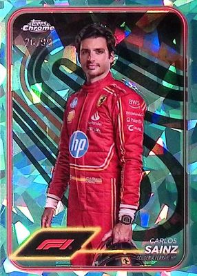 2024 Topps Chrome Formula 1 Sapphire Edition #4 Aqua /99