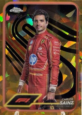 2024 Topps Chrome Formula 1 Sapphire Edition #4 Gold /50