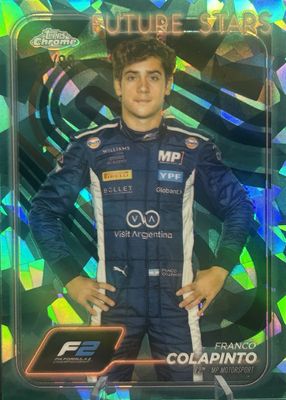 2024 Topps Chrome Formula 1 Sapphire Edition #24 Aqua /99