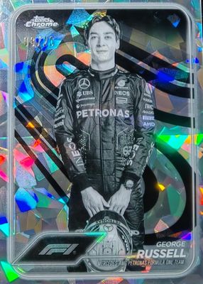 2024 Topps Chrome Formula 1 Sapphire Edition #5 Black & White /20