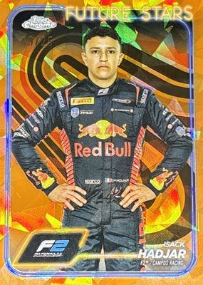 2024 Topps Chrome Formula 1 Sapphire Edition #41 Orange /25