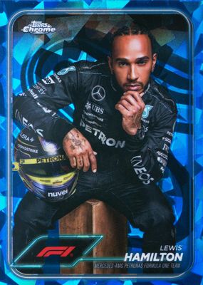 その他 2020 topps f1 sapphire Lewis Hamilton 2020 Topps Chrome Sapphire Formula 1 F1 Lewis Hamilton PSA 9