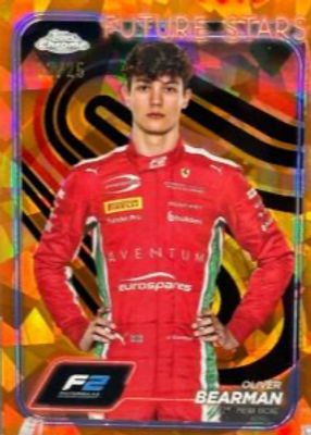 2024 Topps Chrome Formula 1 Sapphire Edition #21 Orange /25