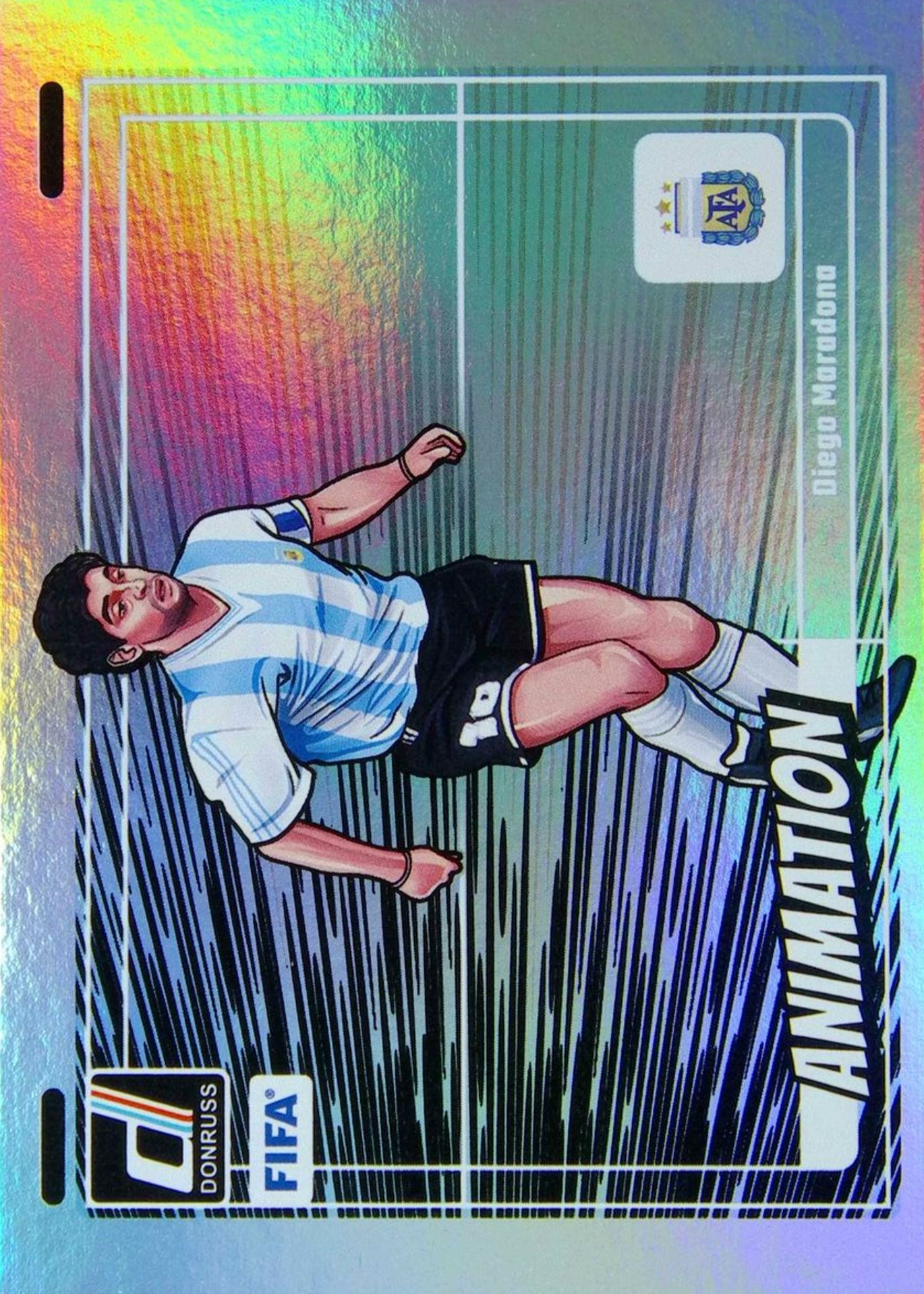 Diego Maradona 2024 Donruss #20 Animation /(SSP) Price Guide
