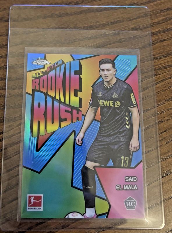 2025 Topps Chrome Bundesliga #RR-5 All-Etch Rookie Rush