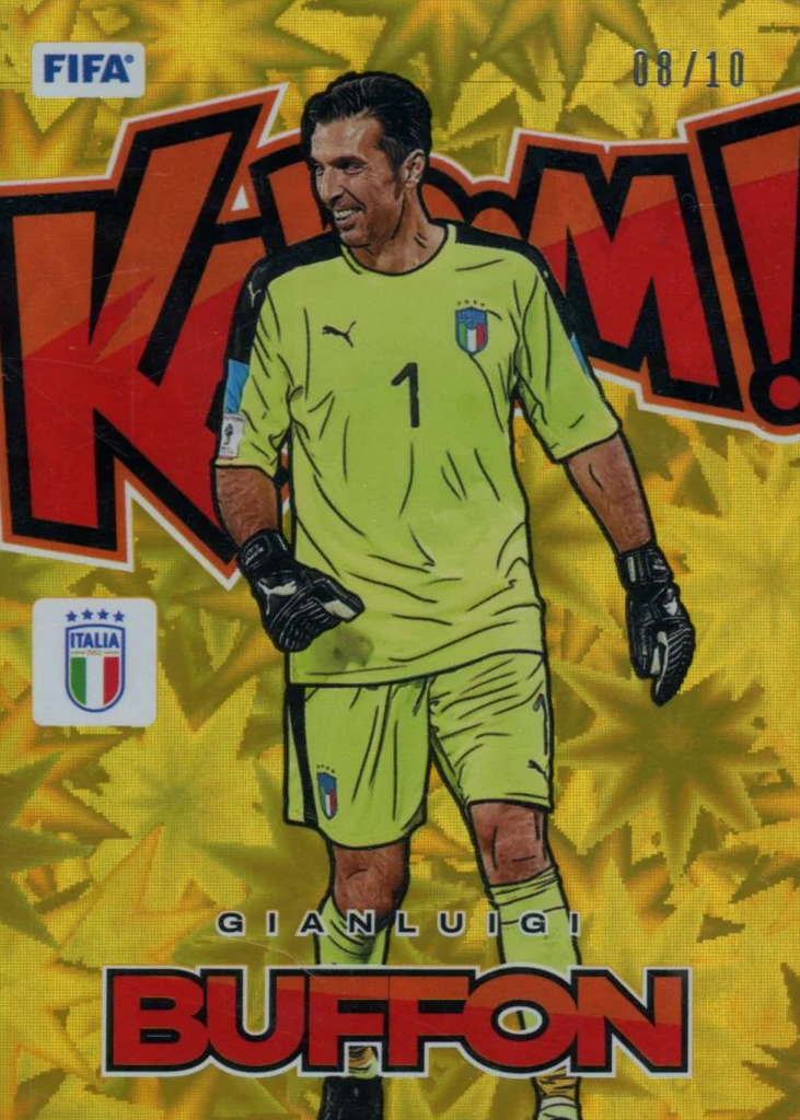 Gianluigi Buffon 2024 Donruss #18 Kaboom! - Gold /10 Price Guide