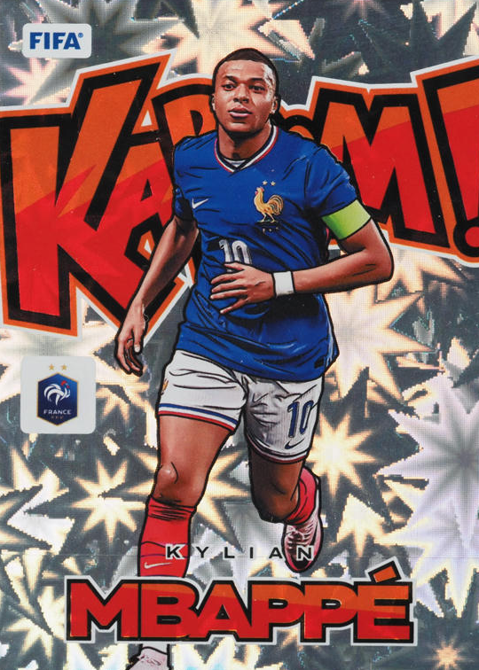 Kylian Mbappe 2024 Donruss #1 Kaboom! /(SSP) Price Guide