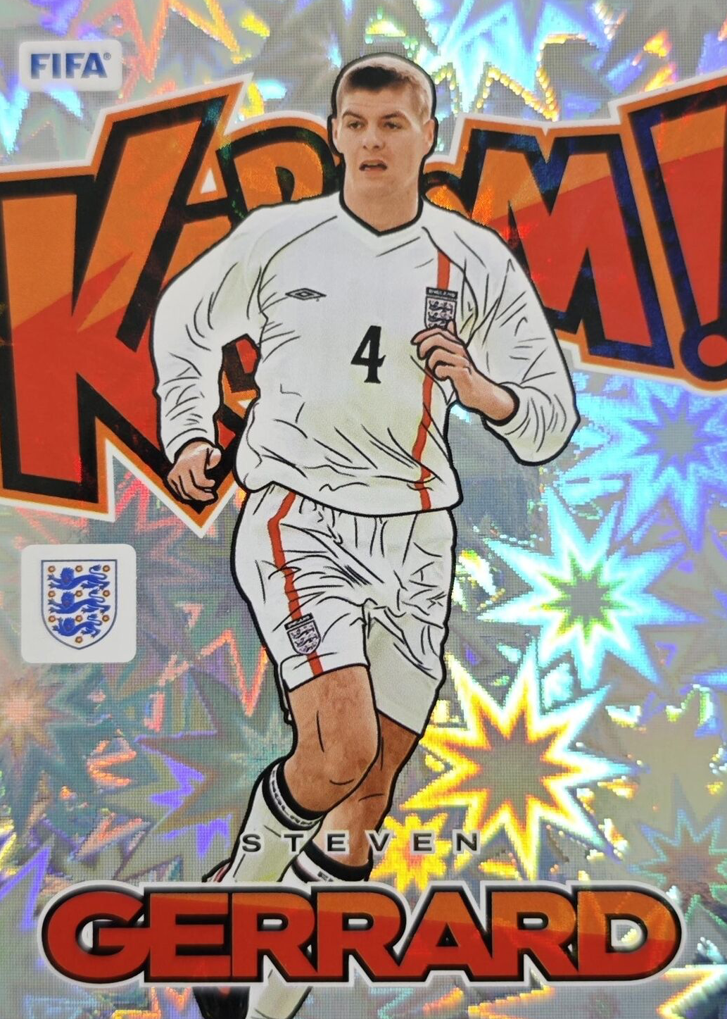 Steven Gerrard 2024 Donruss #21 Kaboom! /(SSP) Price Guide