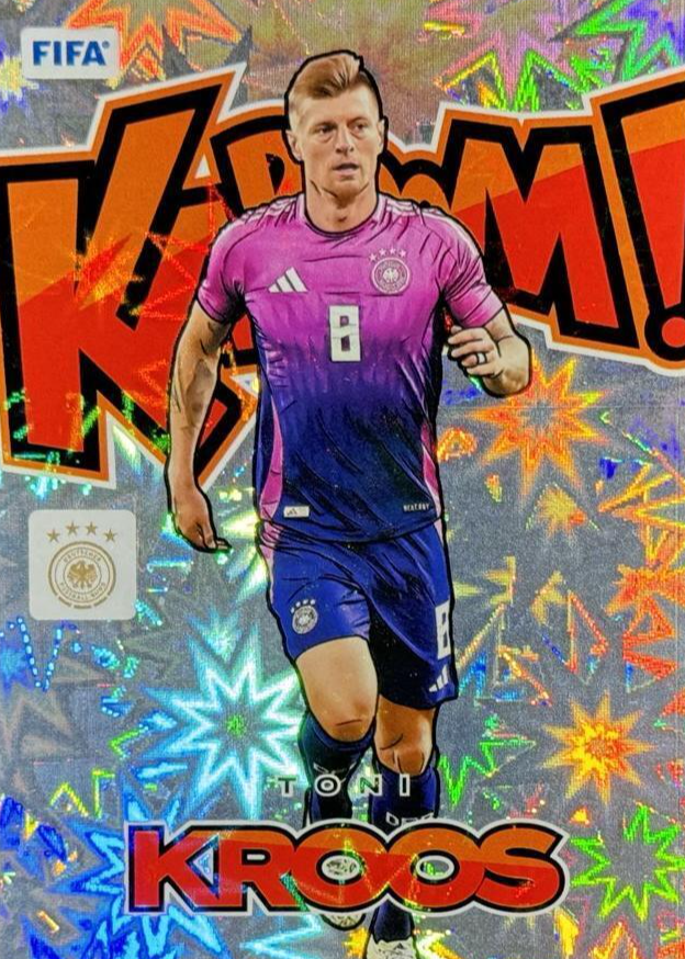 Toni Kroos 2024 Donruss #22 Kaboom! /(SSP) Price Guide - Sports