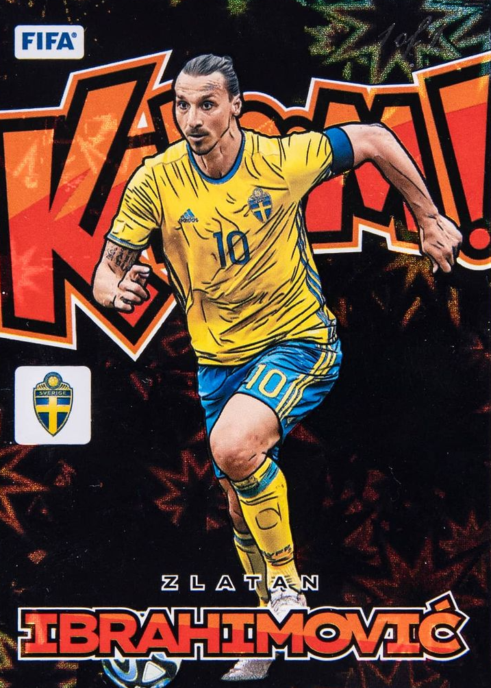 Zlatan Ibrahimovic 2024 Donruss #25 Kaboom! - Black /1 Price Guide
