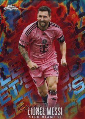 2024 Topps Chrome MLS #LG-10 Let's Go - Red Refractor /5