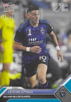 2023 Topps Now MLS Cup Playoffs #PO-34 Blue /49