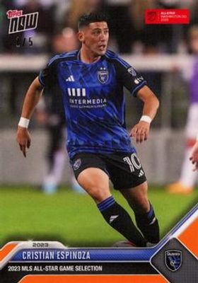 2023 Topps Now MLS All-Star Game #AS-7 Orange /5