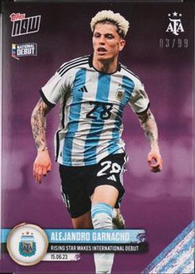 2023 Topps Now Argentine Football Association #002 Purple /99