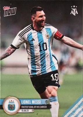 2023 Topps Now Argentine Football Association #001 Base