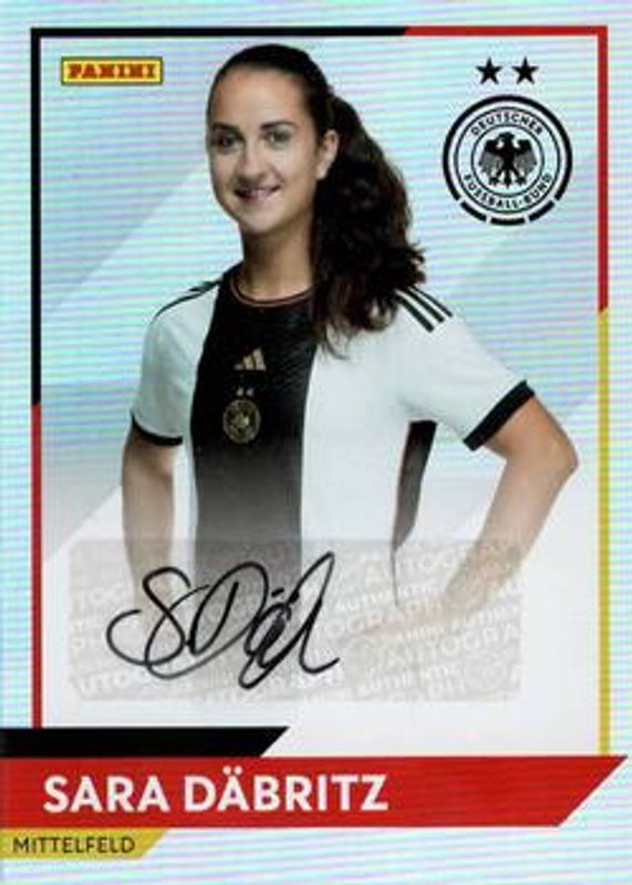 2023 Panini DFB Women Autographs