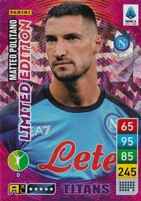 2023 Panini Adrenalyn XL Calciatori Titans Limited Edition